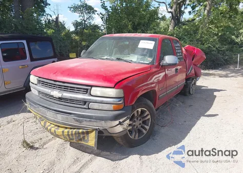 2000 Chevrolet Silverado 1500 Ls из США, поврежденный, VIN 1GCEK19T7YE208331